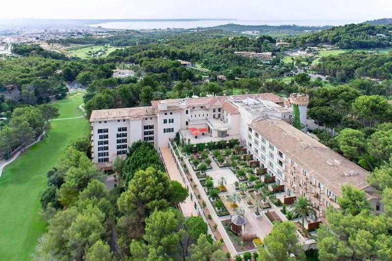 General view, Castillo Hotel Son Vida, Majorca