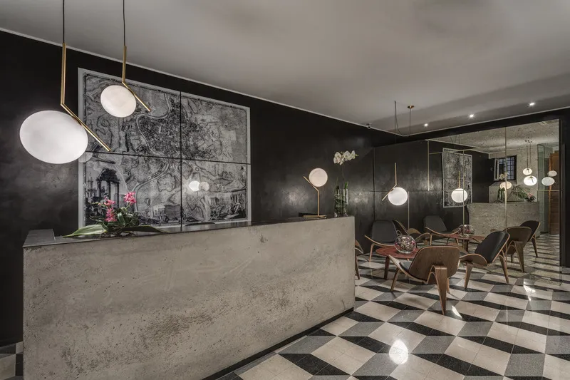 Lobby, Navona Theatre Hotel, Rome