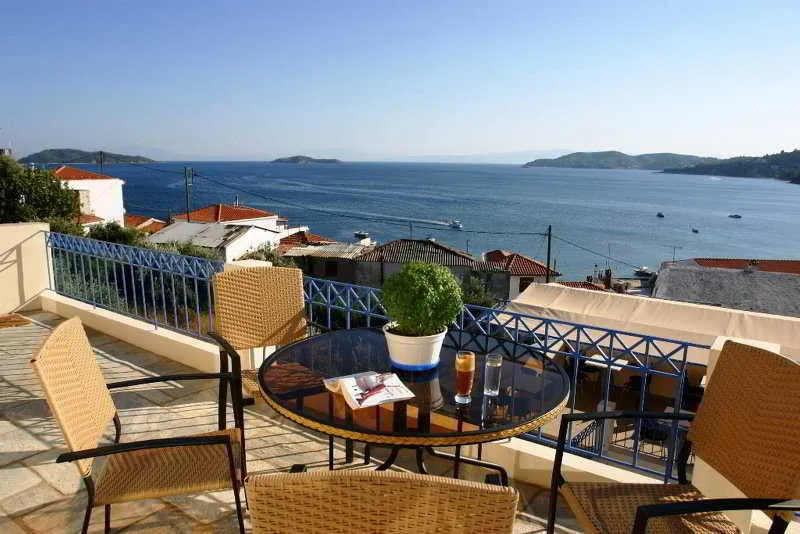 Terrace, Aria Hotel, Skiathos
