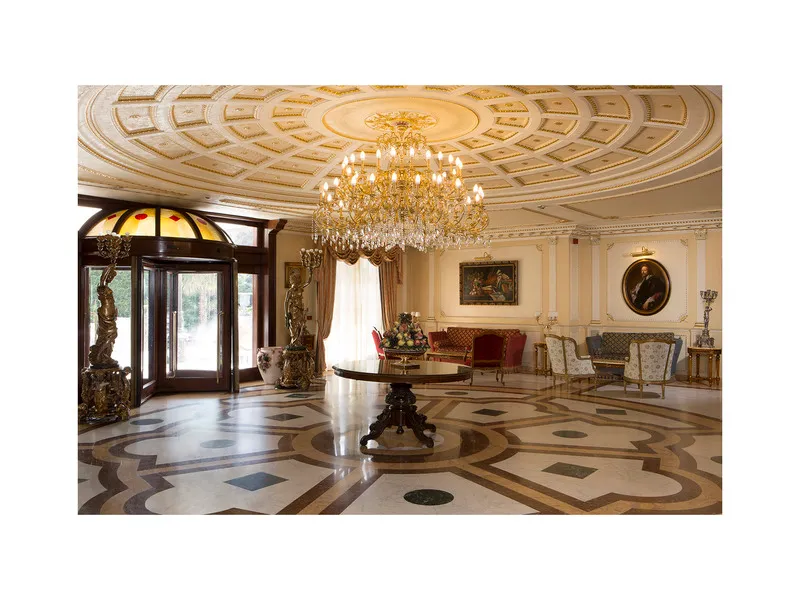 Lobby, Grand Hotel Vanvitelli, Naples