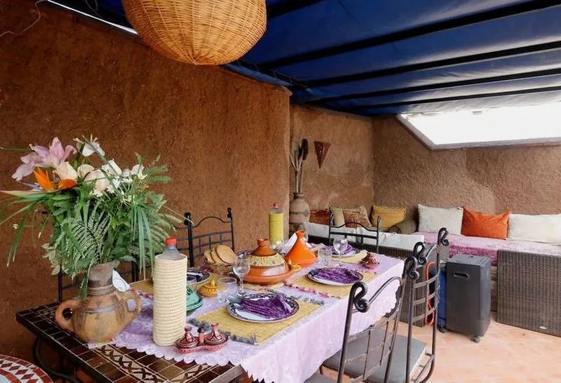 Terrace, Riad Azalia, Marrakech
