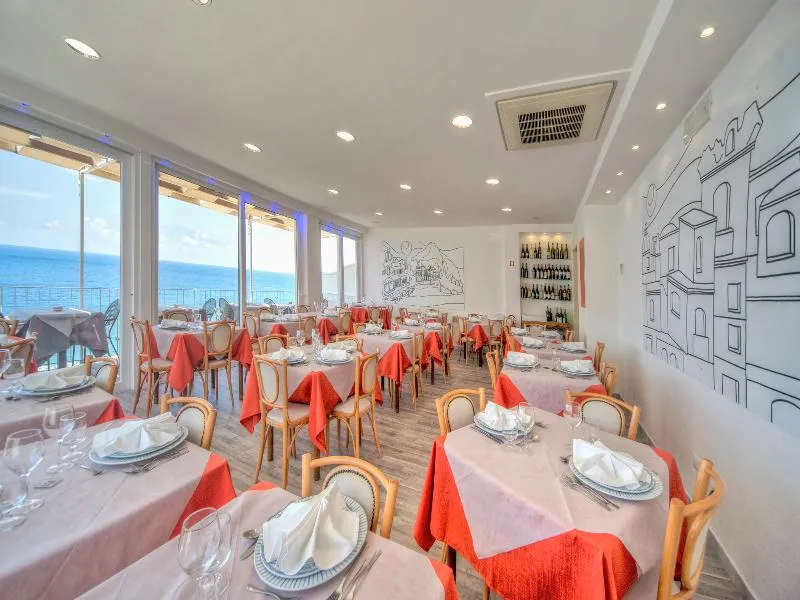 Restaurant, Hotel Imperamare, Naples