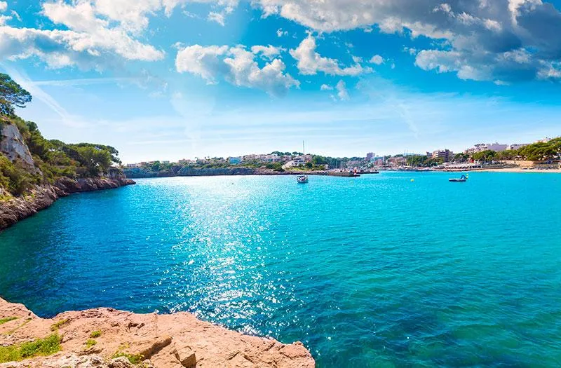 Beach, Hotel Dona, Majorca