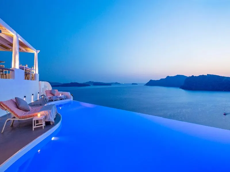 Restaurant, Katikies Santorini -Pelagos House, Santorini