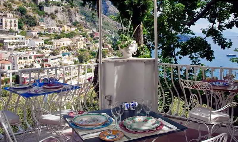 Restaurant, Hotel Poseidon, Naples