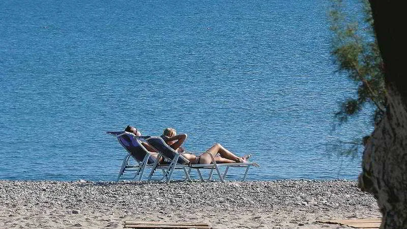 Beach, Ledra Maleme, Crete