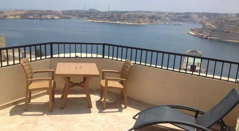 Terrace, Grand Harbour Hotel, Malta