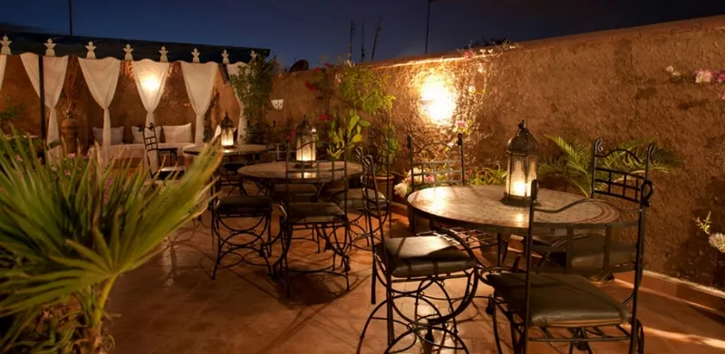 Terrace, Riad Azalia, Marrakech