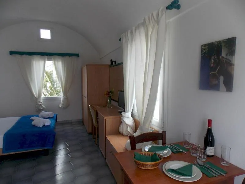 General view, Sunrise Studios Perissa, Santorini