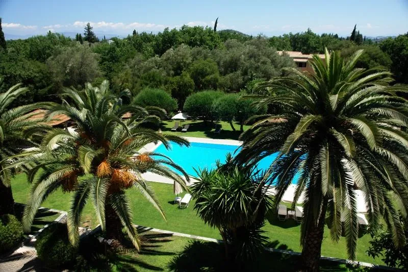 Pool, Fiori, Corfu
