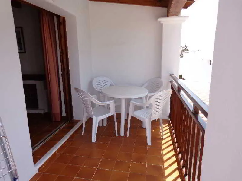 Terrace, Benet Los Pinares Apartments, Ibiza