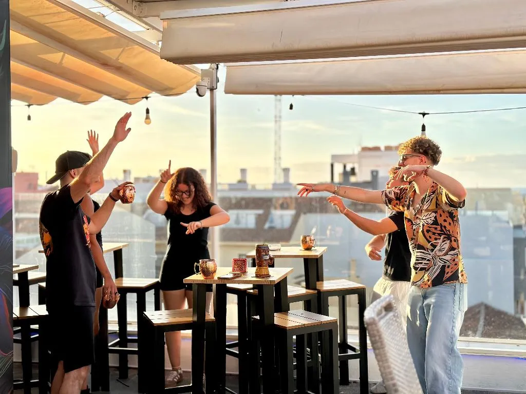 Terrace, Atypicap Capsule Hostel, Tenerife