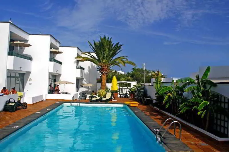 Pool, La Tegala Apartamentos, Lanzarote