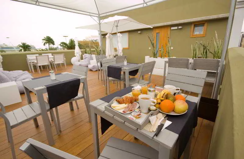 Terrace, Hotel Catalina, Gran Canaria