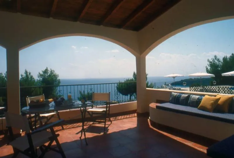 Terrace, Milia Bay Hotel Apartment, Skiathos