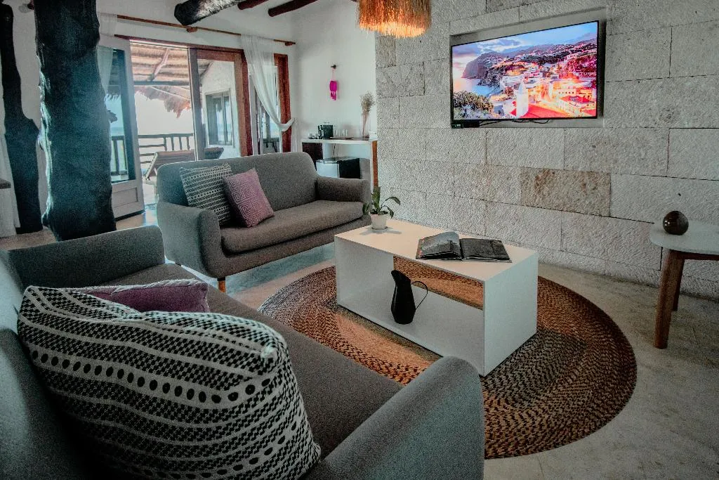 SUITE KING SIZE BED Room, Hotel Las Nubes Holbox, Cancun Area