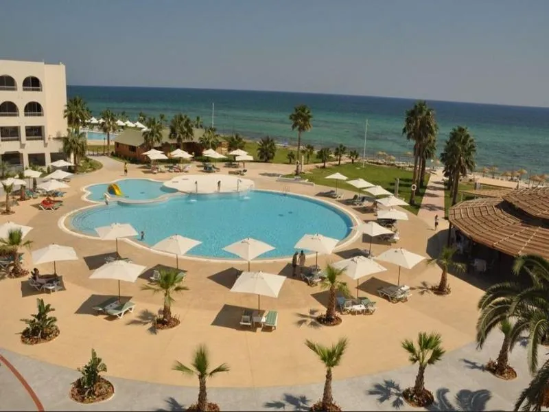Terrace, Khayam Garden Beach Resort and Spa, Tunisia
