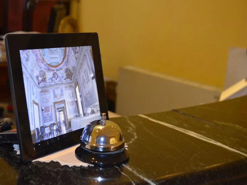Lobby, Villa Signorini Hotel, Naples