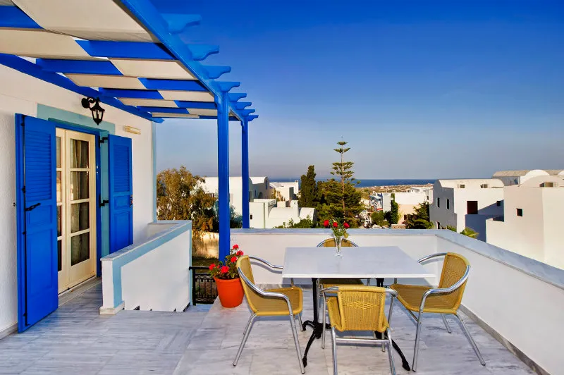 Terrace, Villa Soula, Santorini