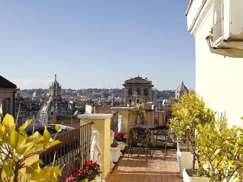 Terrace, Pace Helvezia, Rome