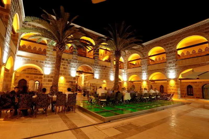 Terrace, Cesme Kanuni Kervansaray, Izmir