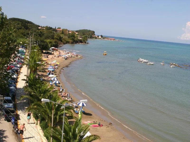 Beach, Pegasus Hotel, Corfu