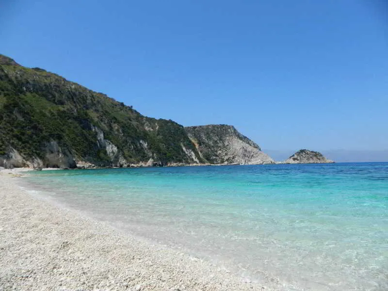 Beach, Petani Bay, Kefallinia