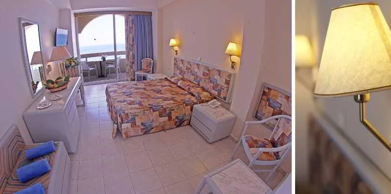 Double or Twin SEA VIEW Room, Olympos Beach, Rhodes