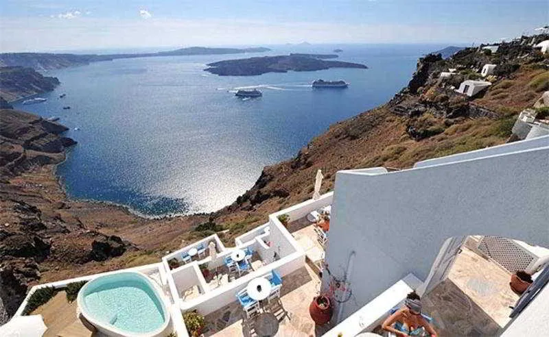 General view, Irini Villas Resort, Santorini