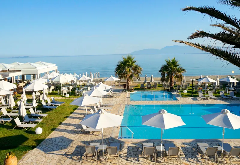 Pool, Acharavi Beach Hotel, Corfu
