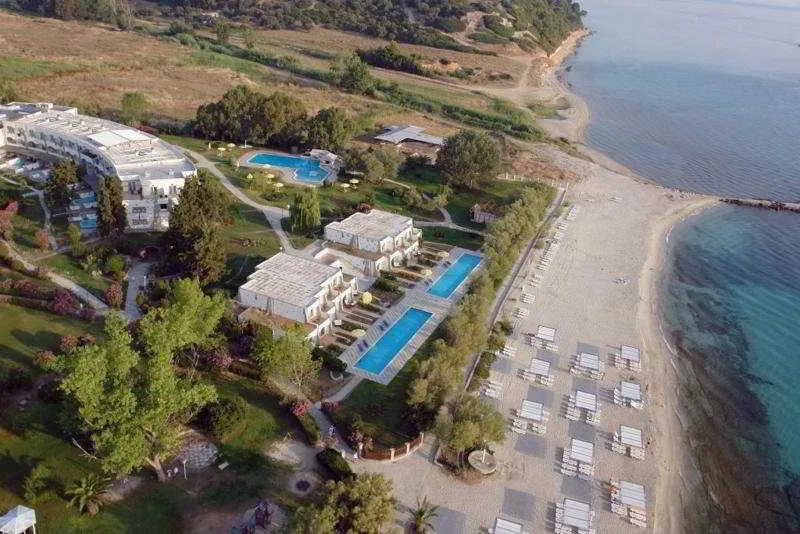 General view, Theophano Imperial Palace, Halkidiki