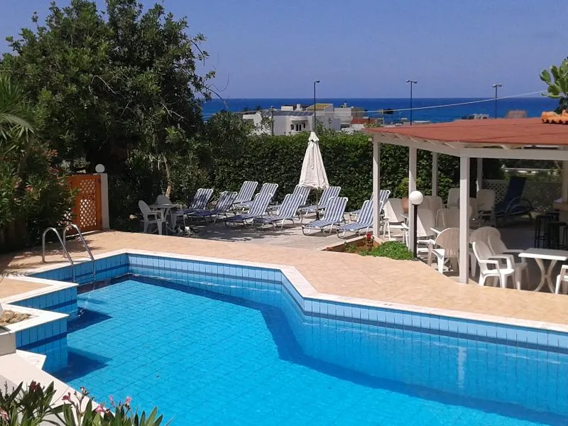 Terrace, Remi Studios & Apartments, Crete