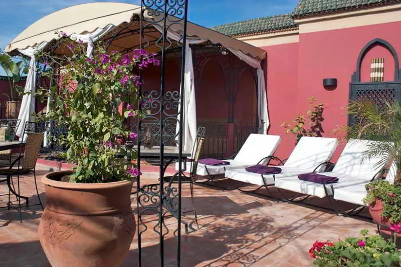 General view, Riad Kantarell, Marrakech
