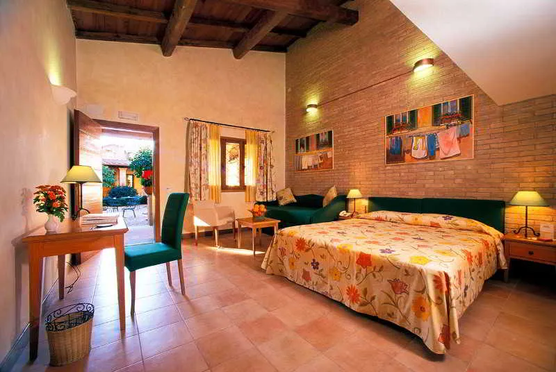 Room, Hotel Santa Maria, Rome