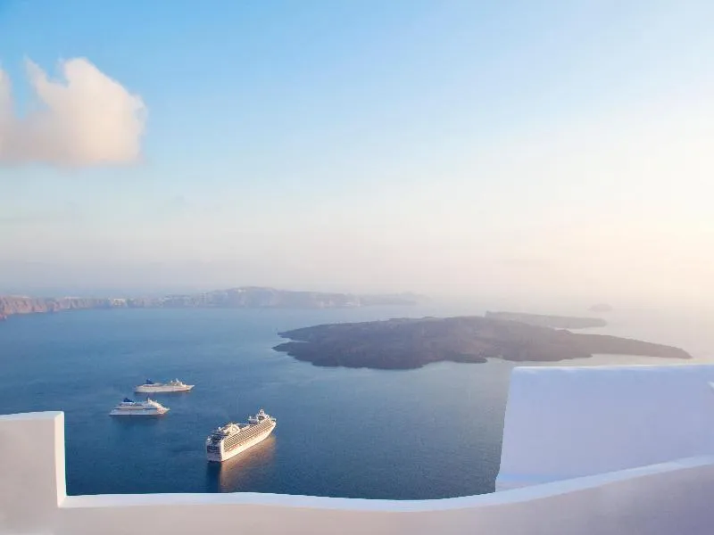 General view, Katikies Chromata Santorini - The Leading Hotels, Santorini