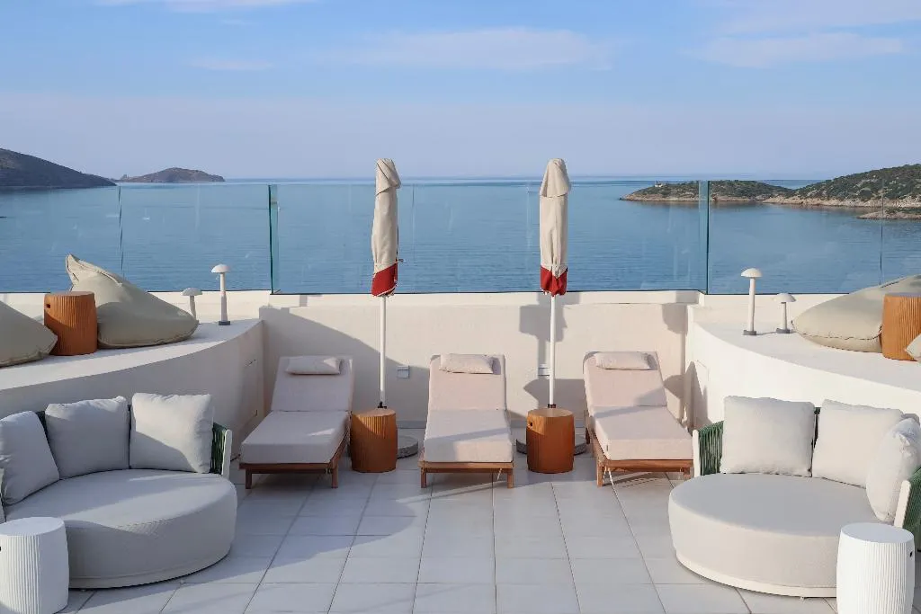 Terrace, Mistral Bay, Crete