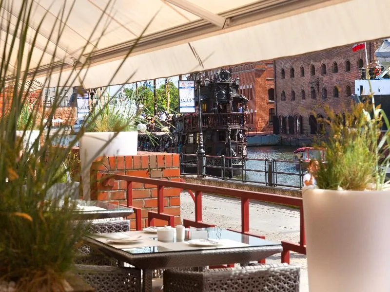 Terrace, Hanza Hotel, Gdansk