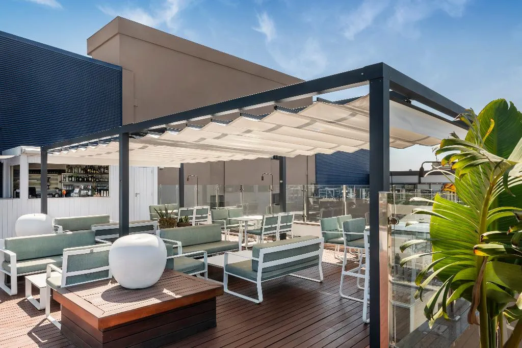 Terrace, Salles Hotel Ciutat del Prat Barcelona Airport, Barcelona