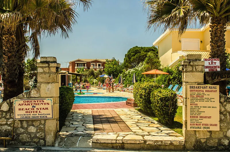 General view, Orestis Apartments, Corfu