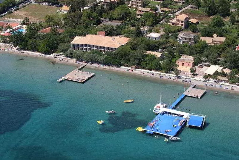 General view, Dassia Beach, Corfu