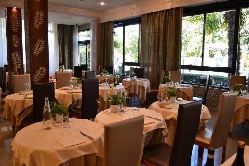 Restaurant, Hotel Terme Milano, Venice