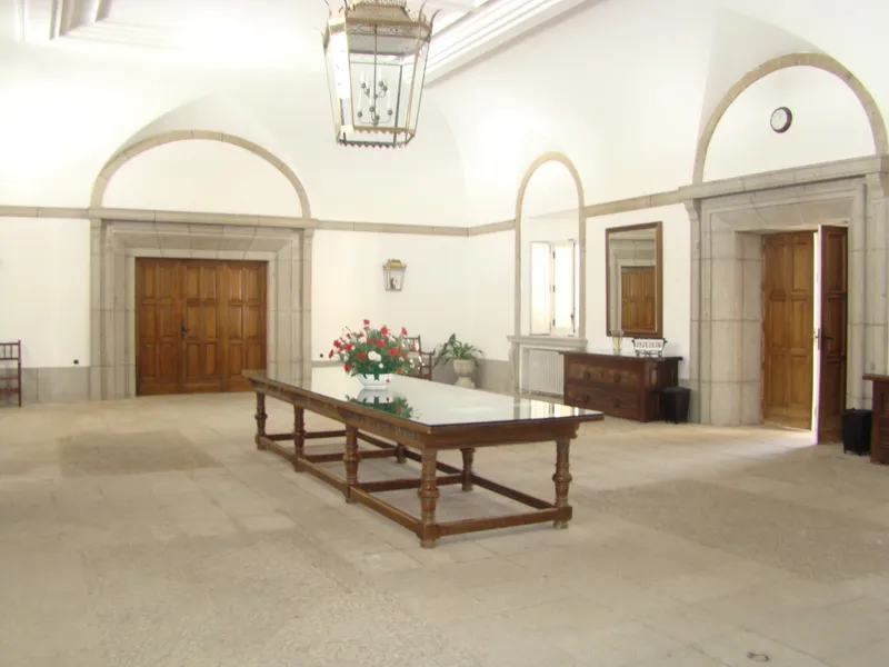 Lobby, Hospederia Santa Cruz, Madrid