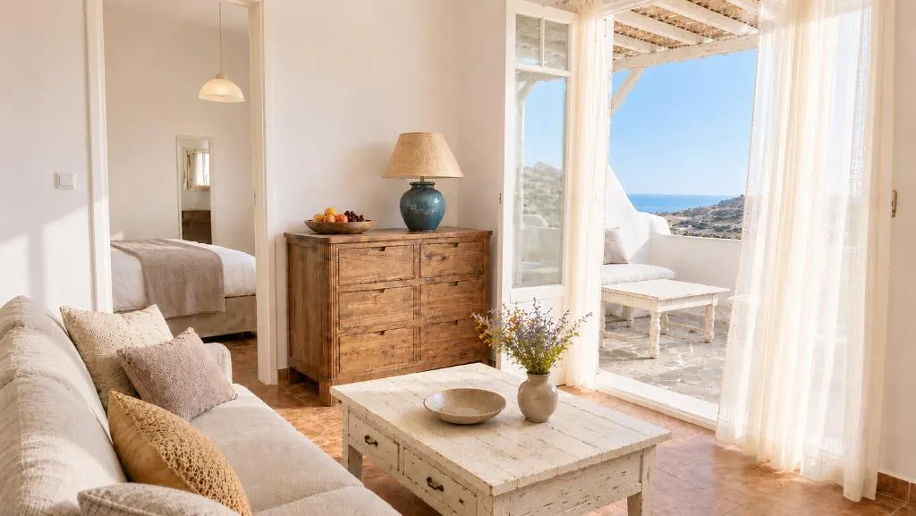 APARTMENT SUPERIOR ONE BEDROOM Room, Yakinthos Residence, Mykonos
