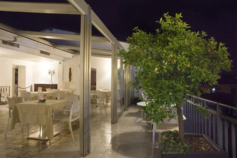 Terrace, Hotel Porta Felice, Palermo