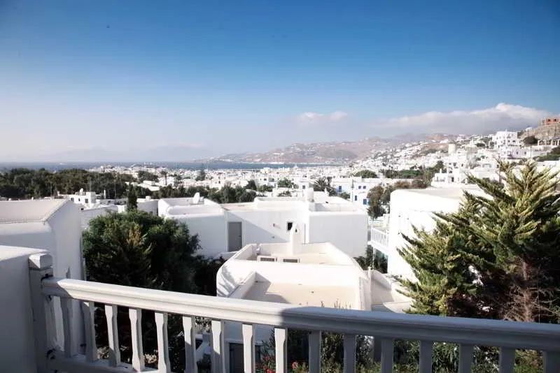 Terrace, Belvedere hotel, Mykonos