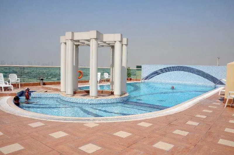 Pool, Dunes Hotel Apartment - Al Qusais, Dubai