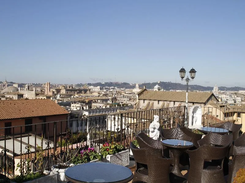 Terrace, Pace Helvezia, Rome