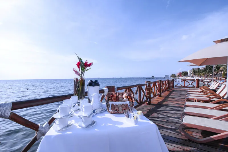Terrace, All Ritmo Cancun Resort & Water Park, Cancun Area