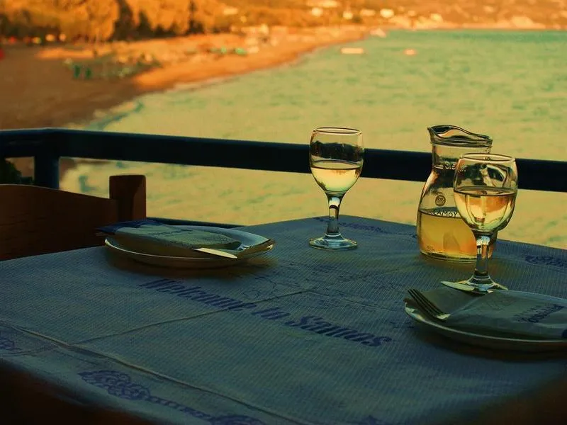 Restaurant, Votsalakia Hotel, Samos
