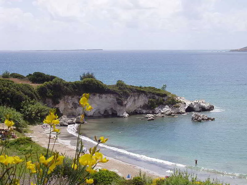 Beach, Oskars Studios & Apartments, Kefallinia